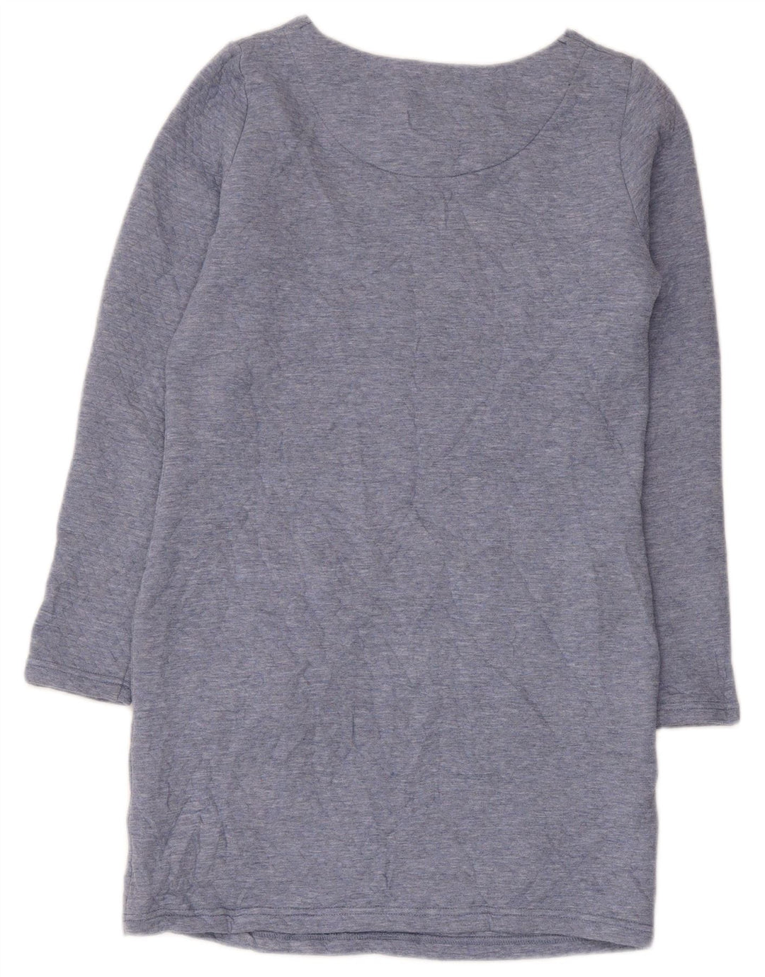 Abito a trapezio a maniche lunghe da donna Joules UK 8 piccolo poliestere blu
