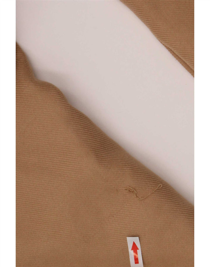 Cappotto doppiopetto da donna Zara UK 10 piccolo poliestere beige