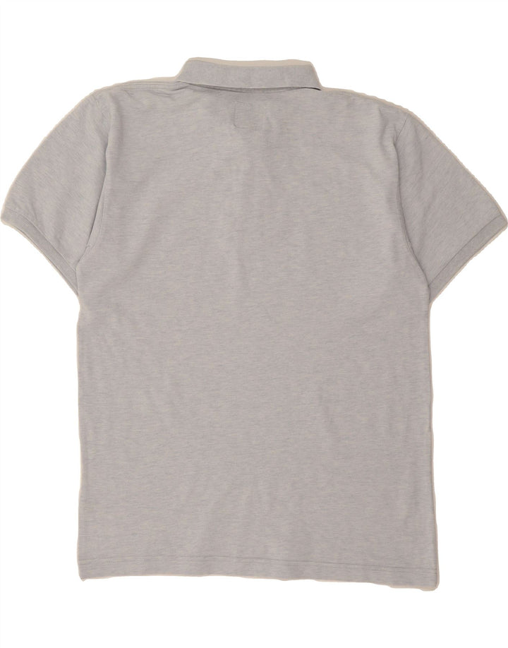 THINK PINK Mens Polo Shirt Small Grey Cotton Vintage Think Pink and Second-Hand Think Pink from Messina Hembry 