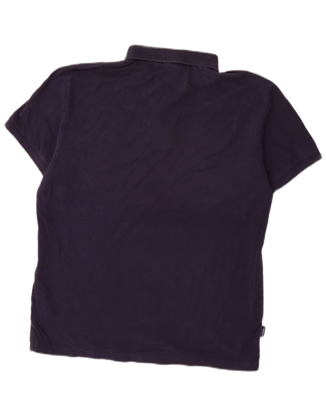 Polo da uomo SUPERDRY grande in cotone blu navy