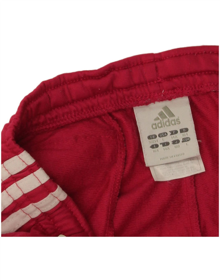 Pantaloni Tuta Bambina Adidas 13-14 Anni Poliestere Rosa