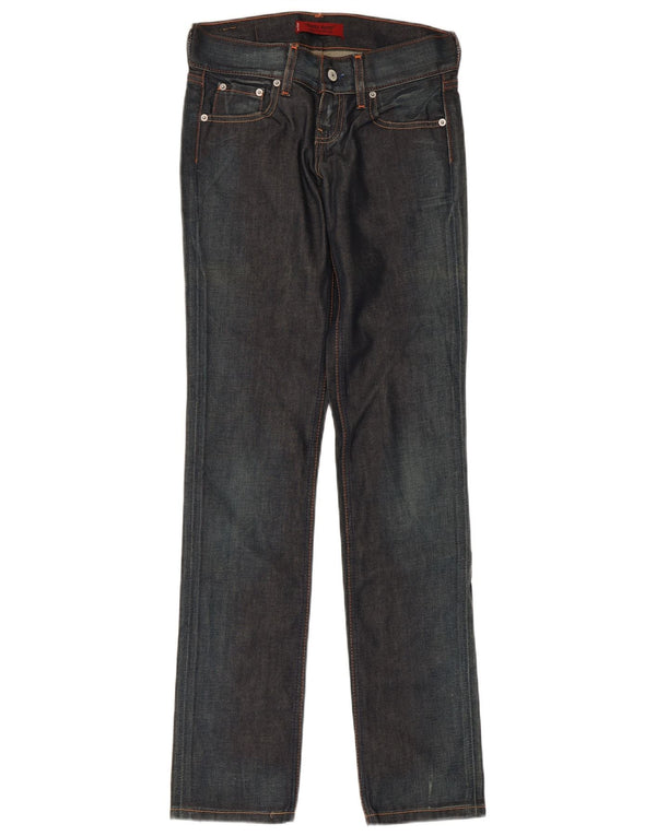 Levi's Womens Patty Anne Slim Jeans W27 L34 Blue Cotton