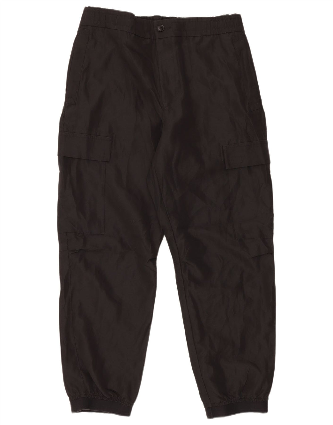 Pantaloni cargo da jogging da uomo Hugo Boss W34 L30 poliestere nero