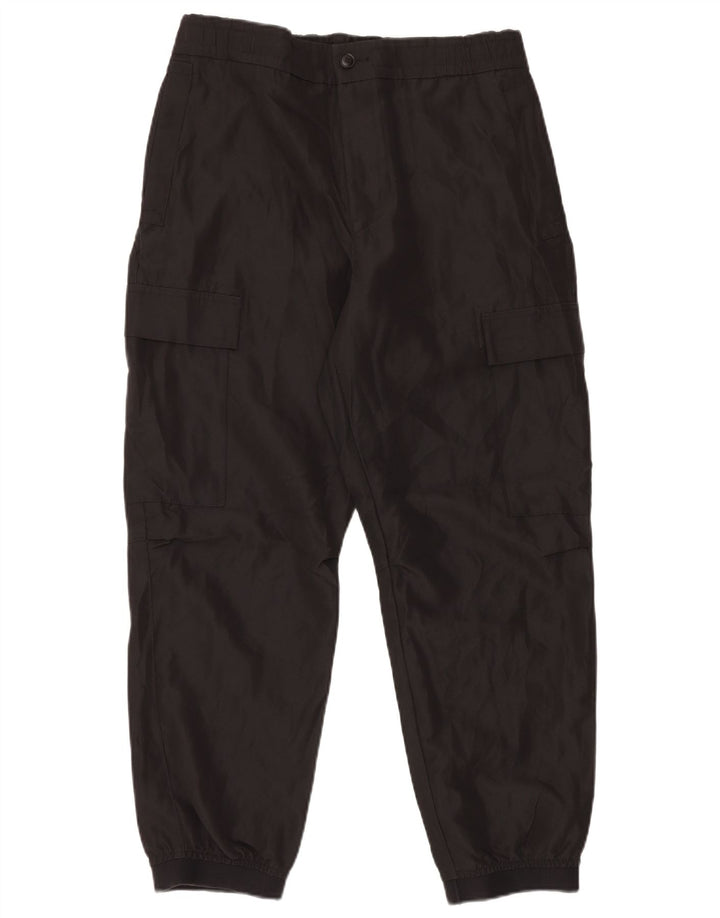 Pantaloni cargo da jogging da uomo Hugo Boss W34 L30 poliestere nero