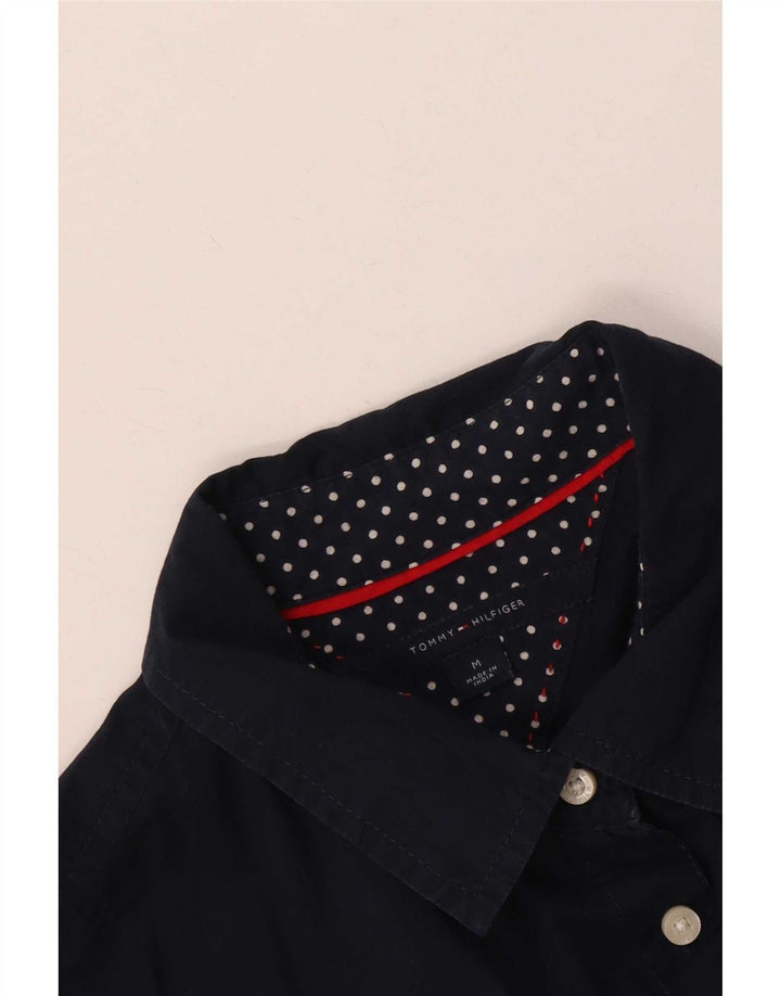 Camicia da donna Tommy Hilfiger UK 14 medio blu navy