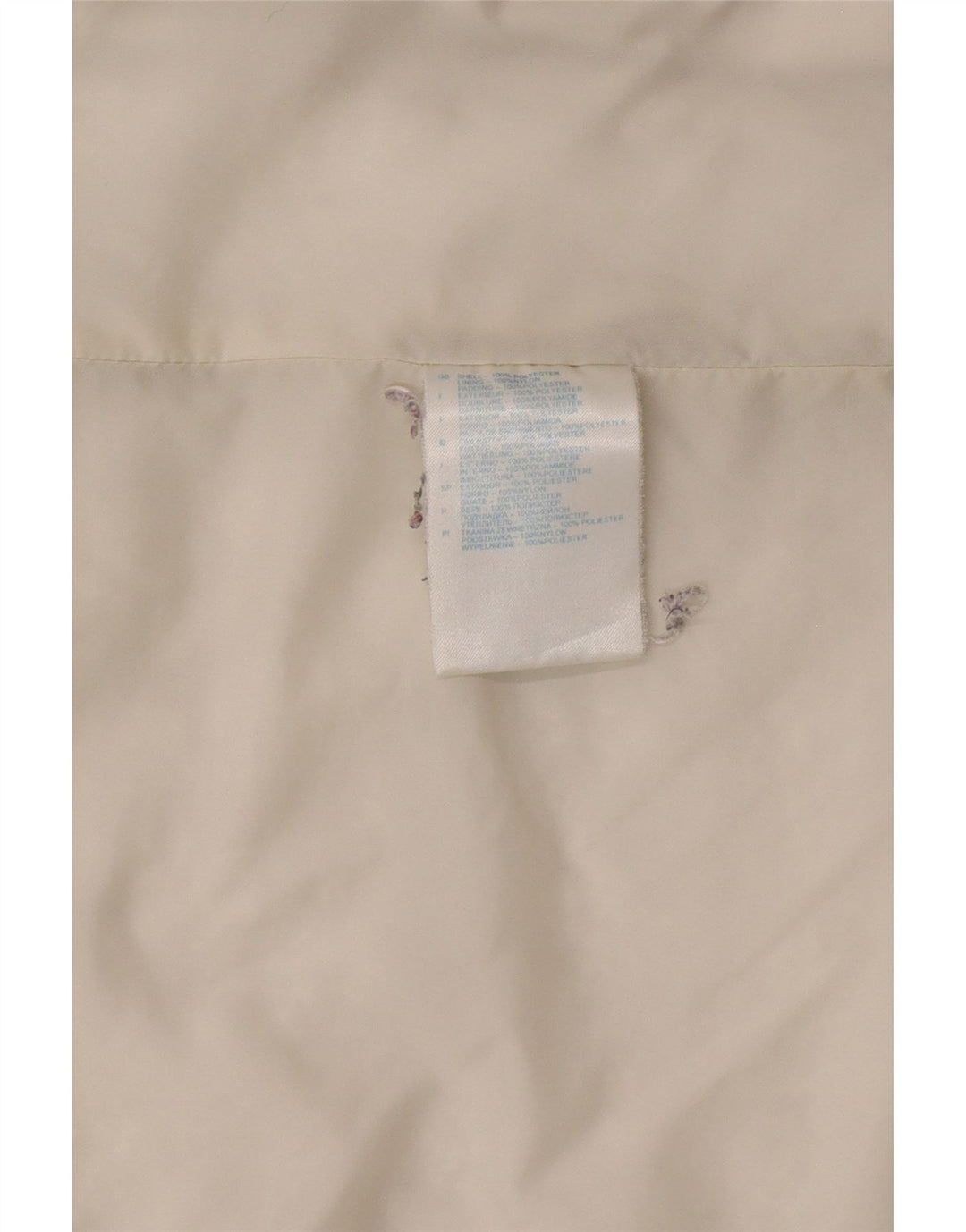Giacca a vento da donna Reebok UK 16 Large White Poliestere Sports