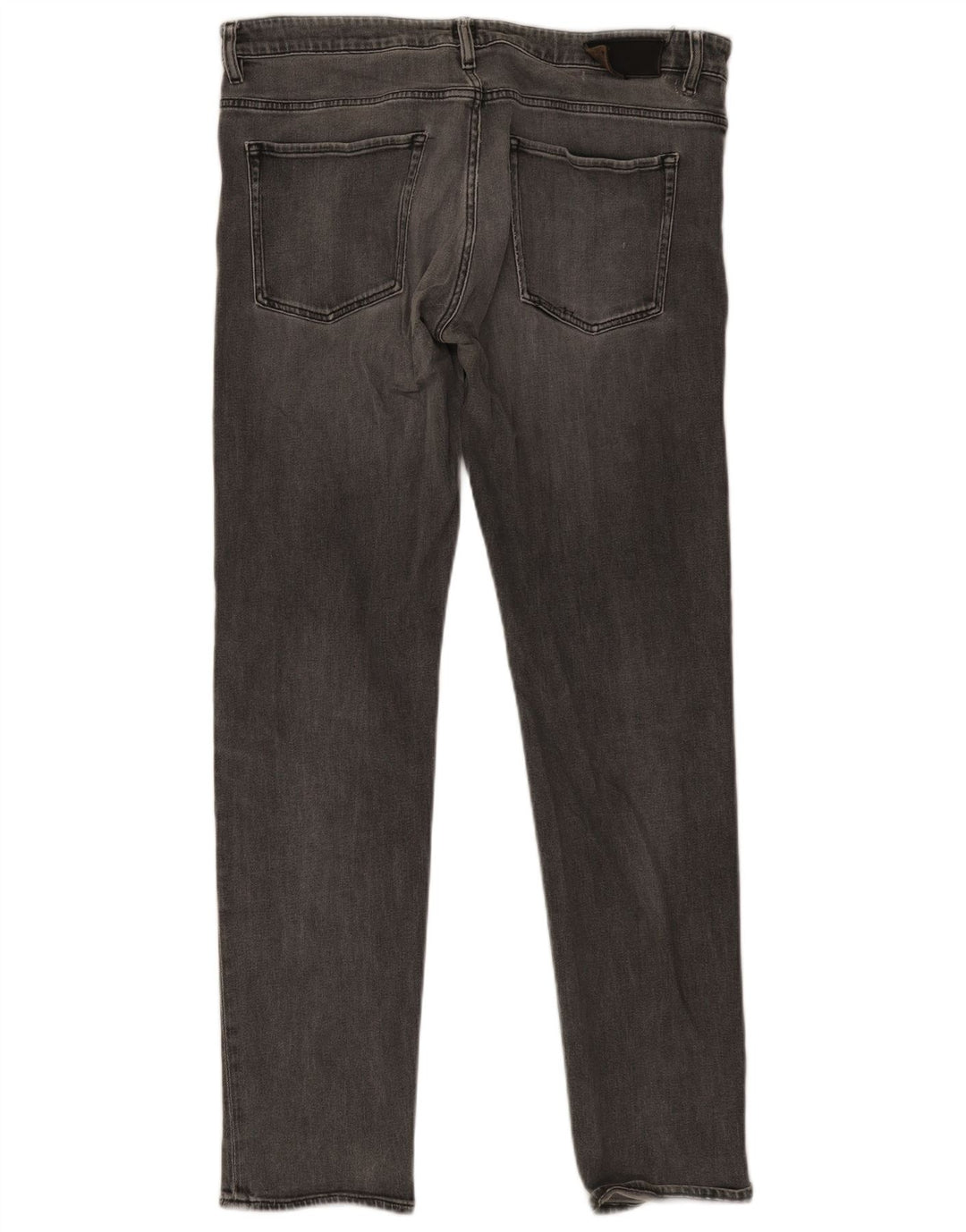 Jeans slim da uomo Hugo Boss W38 L34 cotone grigio