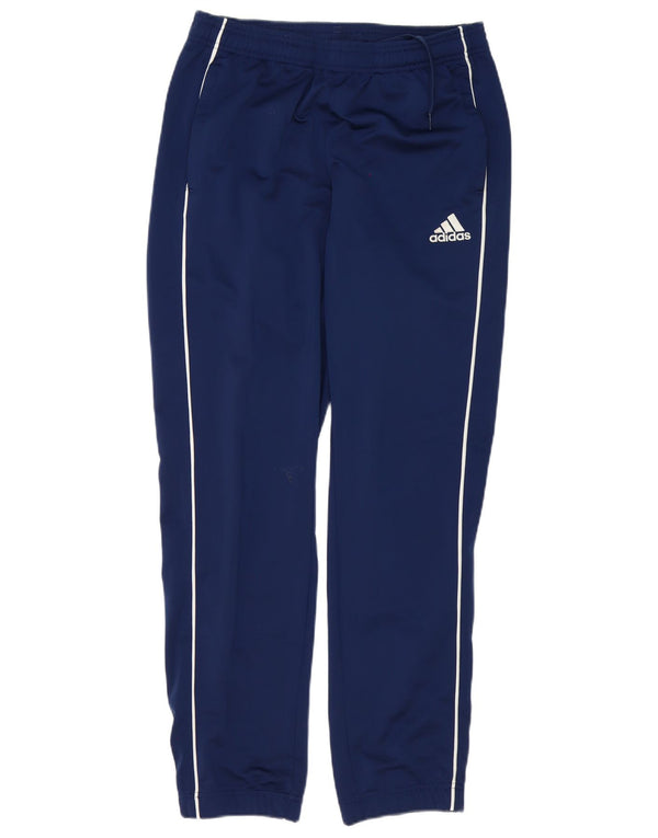 Pantaloni da tuta da uomo Adidas Joggers medi in poliestere blu navy