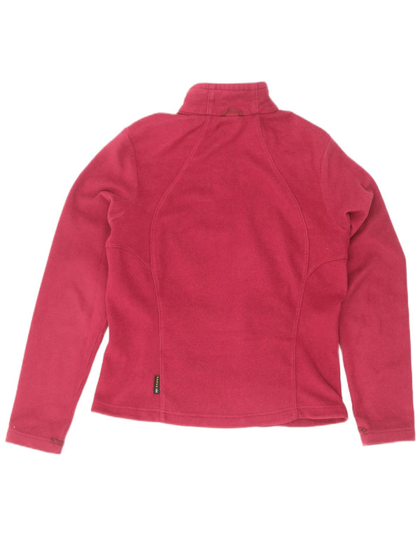Giacca in pile da donna Jack Wolfskin UK 12/14 Poliestere rosa medio