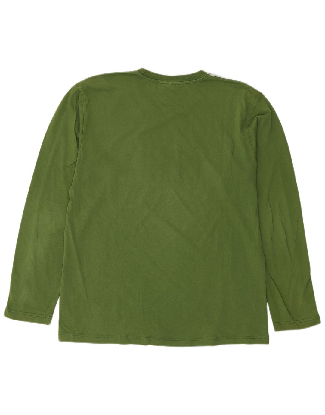 CHAMPION Maglia grafica da uomo Celtics a maniche lunghe in cotone verde largo