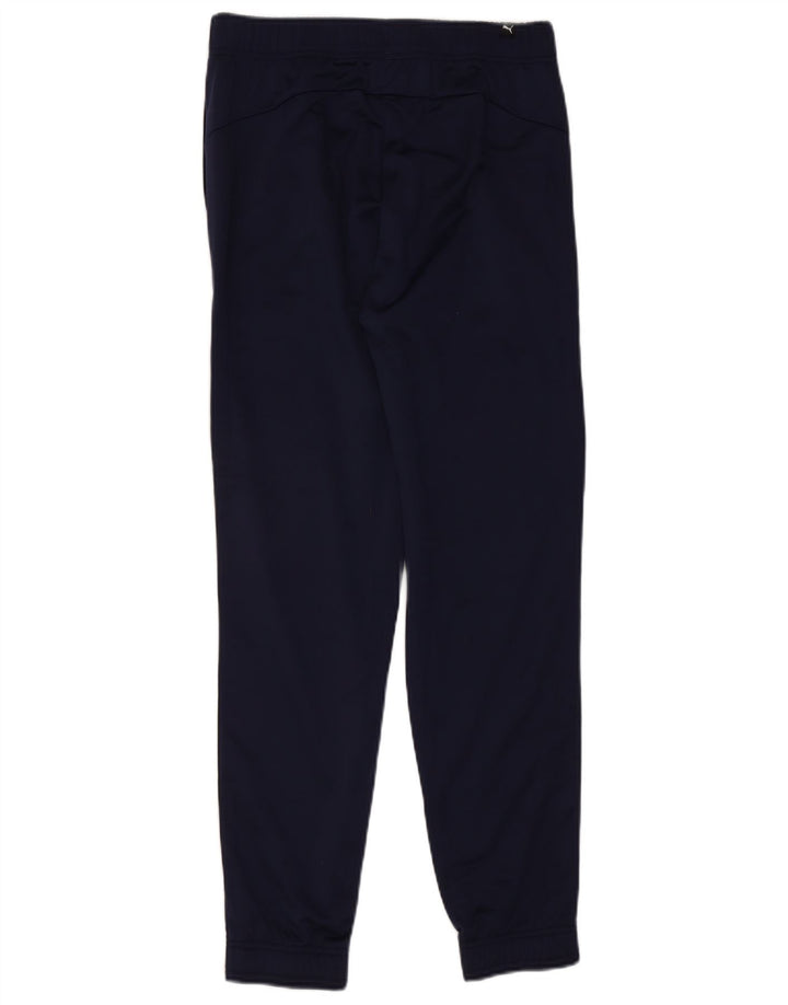 Pantaloni da tuta da uomo PUMA Joggers medio poliestere blu navy