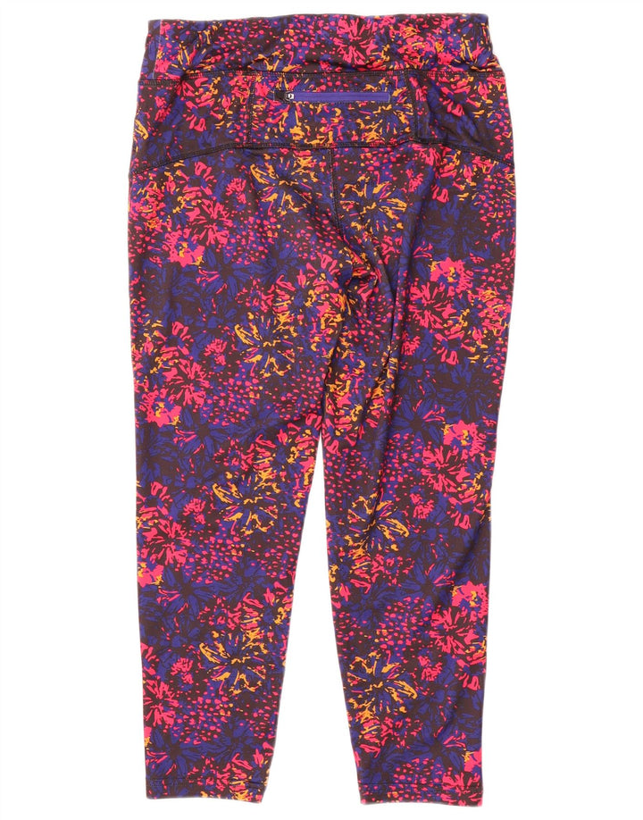 Leggings da donna Crivit UK 14/16 Poliestere floreale multicolore medio