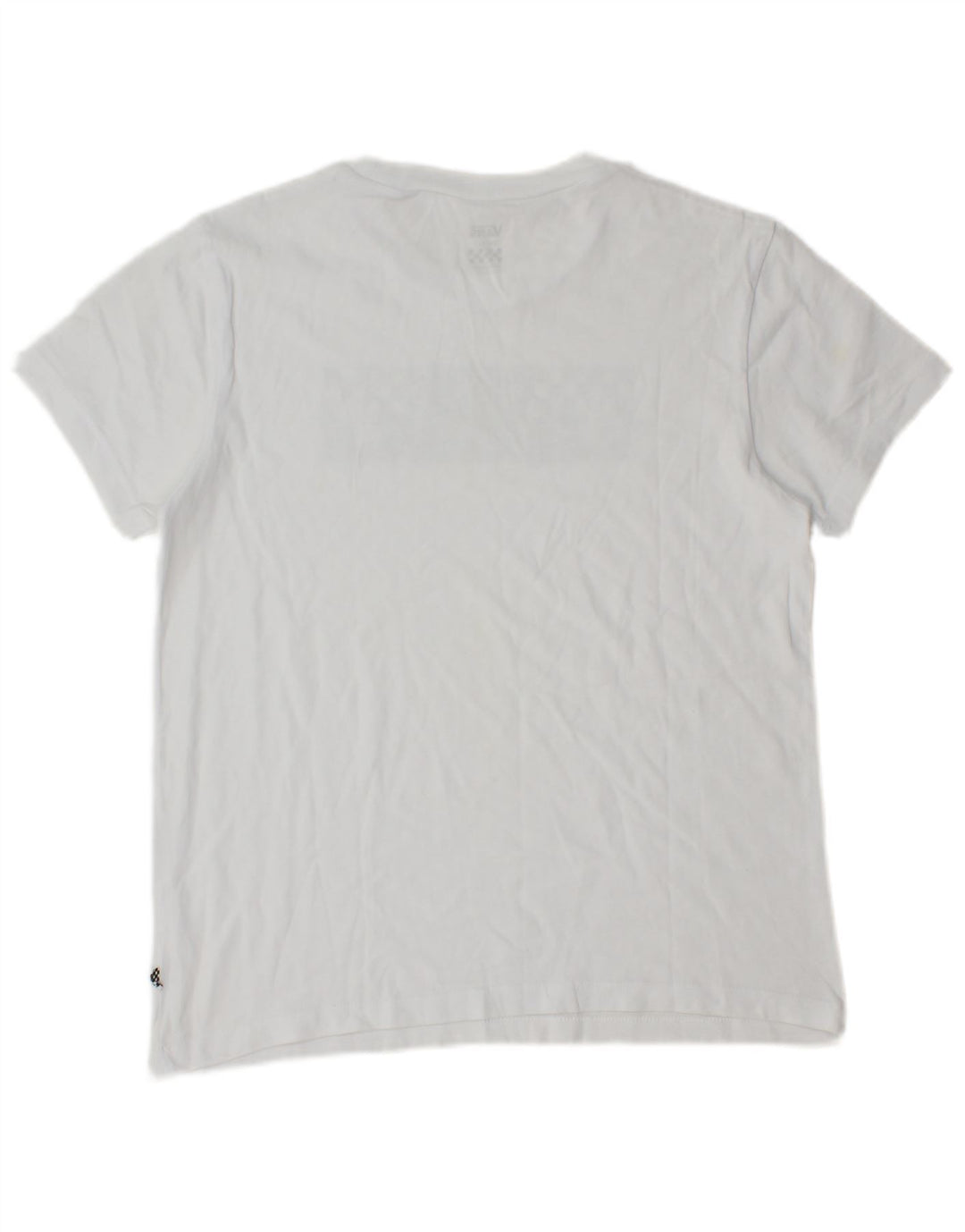 T-shirt grafica da donna Vans UK 10 piccola bianca