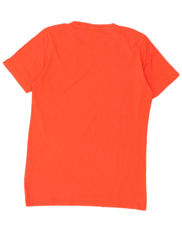 T-shirt grafica Champion da bambino 13-14 anni XL in cotone rosso