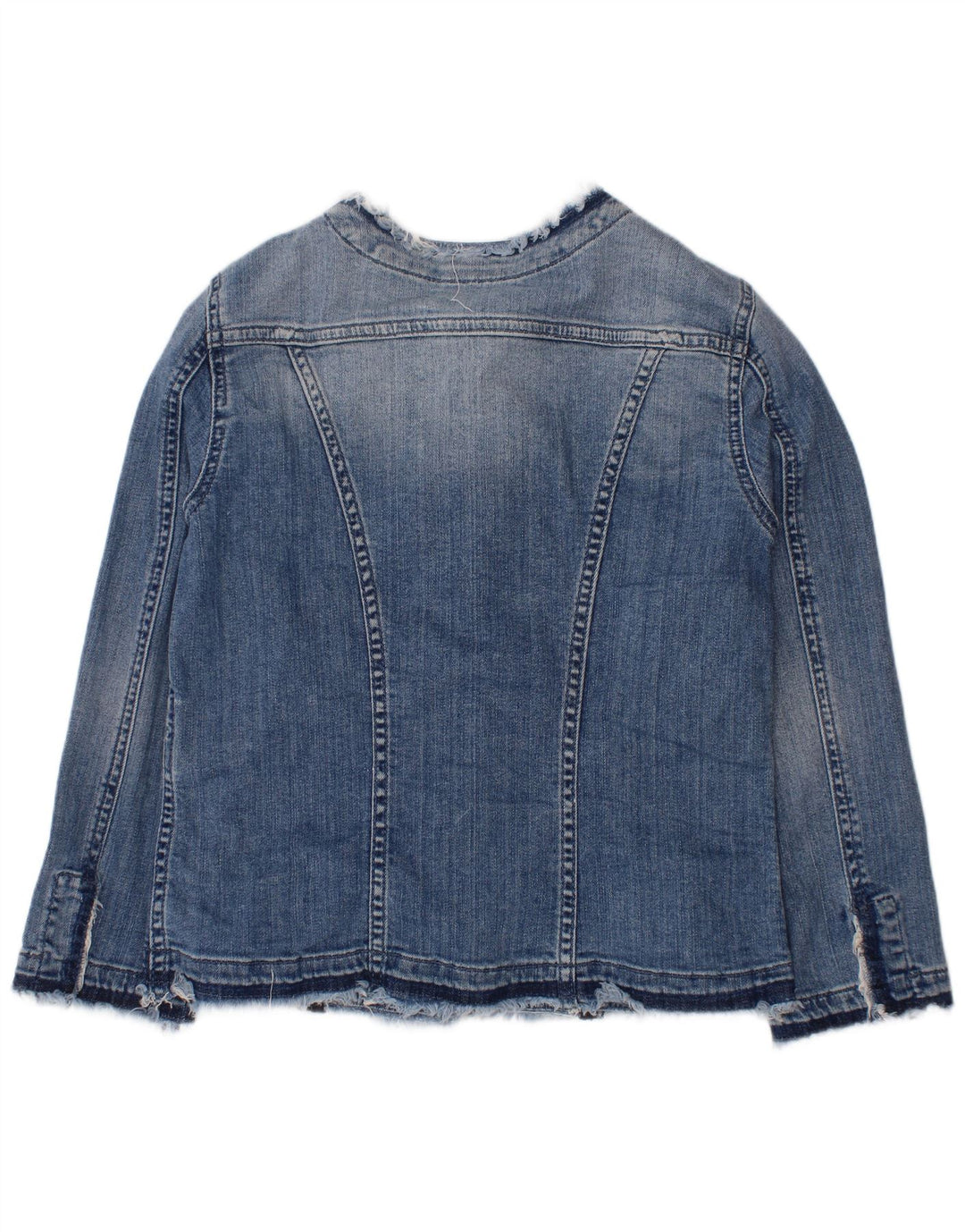 LIU JO Giubbotto Jeans Bambina 11-12 Anni Blu Cotone