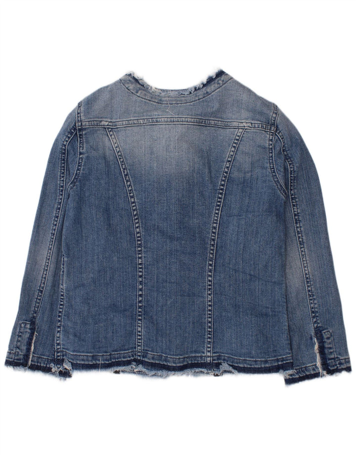 LIU JO Giubbotto Jeans Bambina 11-12 Anni Blu Cotone