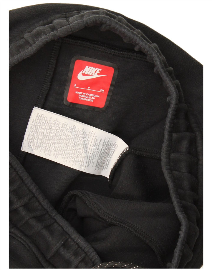 Pantaloni da tuta da uomo Nike Joggers piccoli in cotone nero