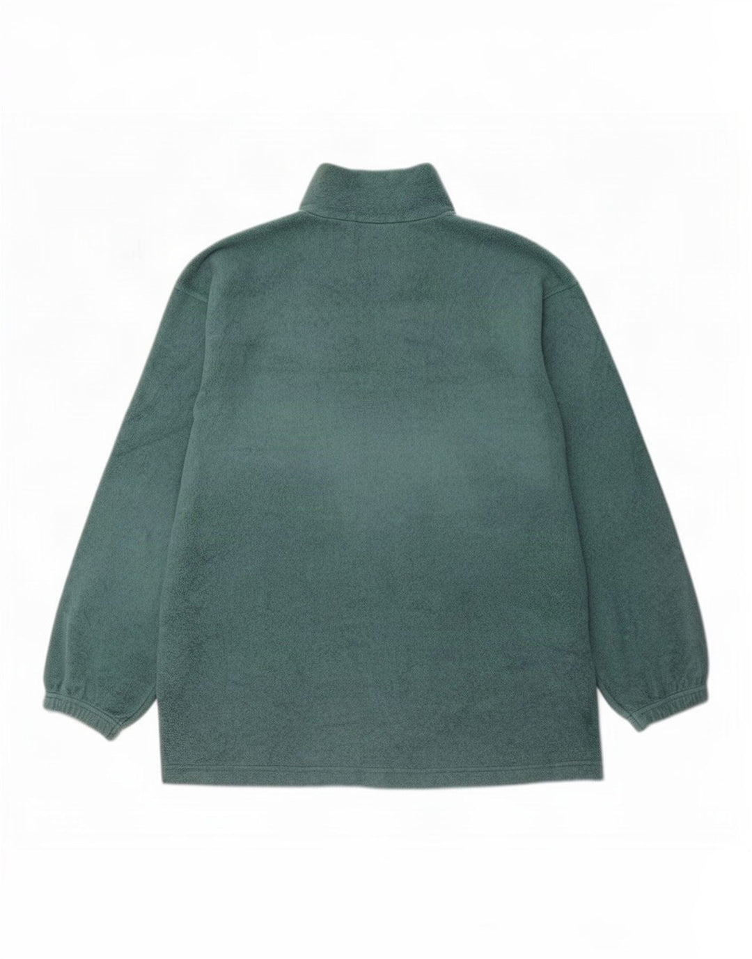 Maglione in pile da uomo con zip e collo Invicta 2XL verde poliestere