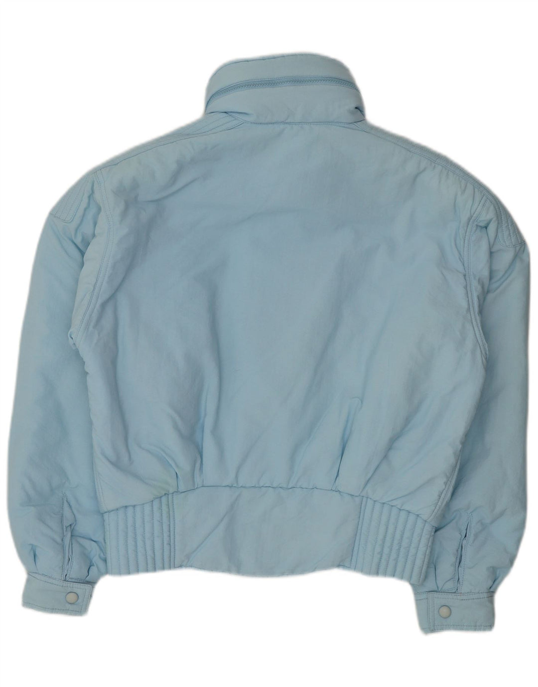 Giacca imbottita oversize con cappuccio da donna Cerruti 1881 UK 8 piccola blu