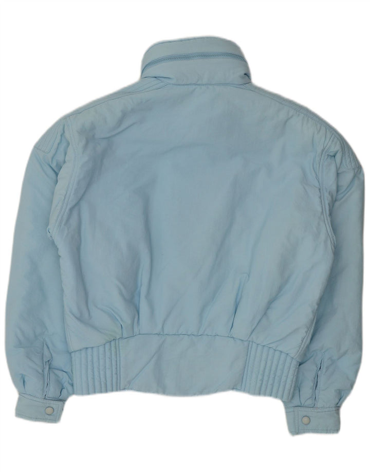 Giacca imbottita oversize con cappuccio da donna Cerruti 1881 UK 8 piccola blu