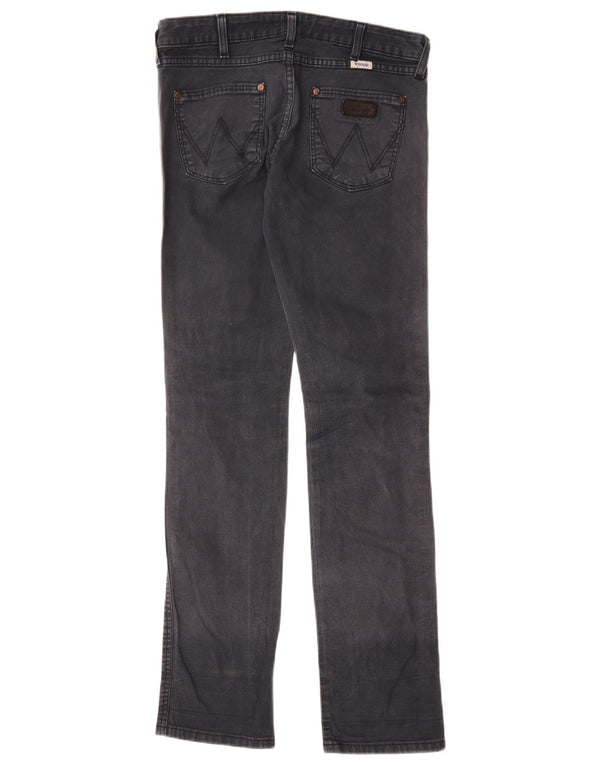 Wrangler Womens Lia Slim Jeans W29 L34 Grey Cotton