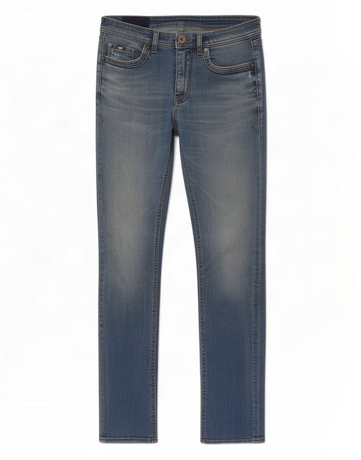 Jeans slim da donna Gas W32 L34 cotone blu