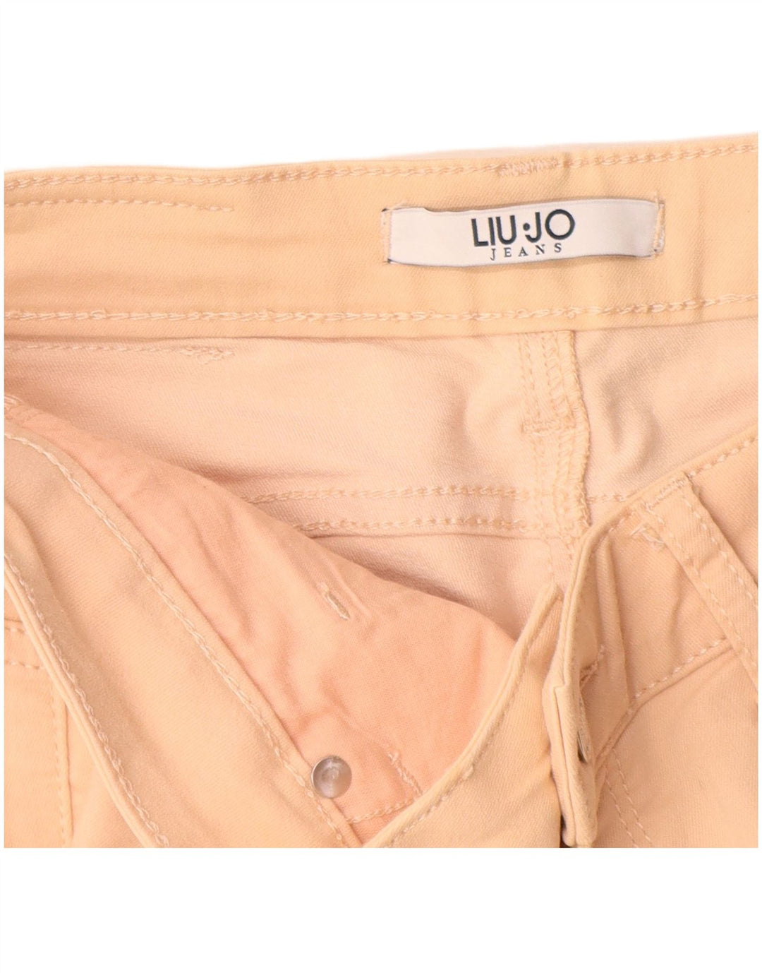 Pantaloni casual slim da donna LIU JO W28 L28 Rosa