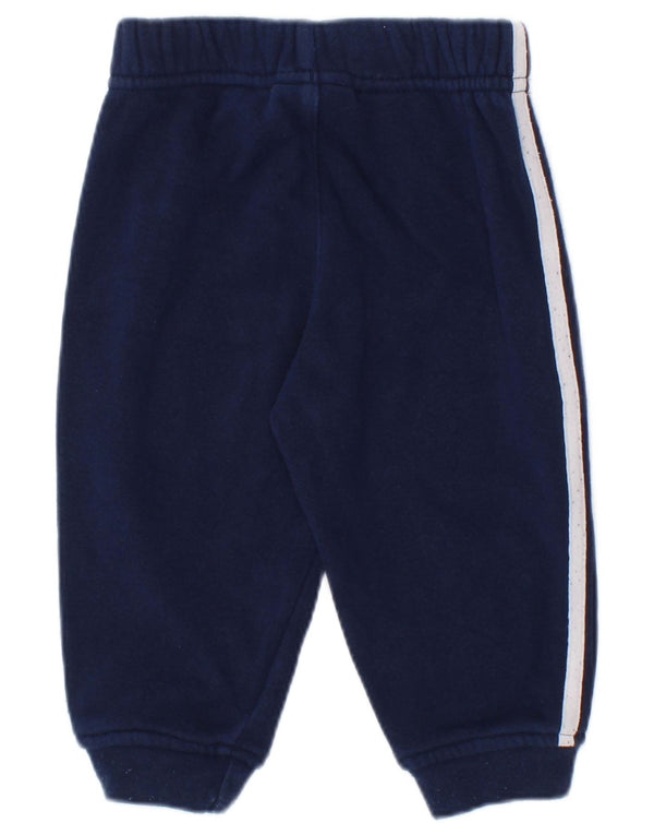 Pantaloni da tuta da jogging Adidas da bambino 3-6 mesi in cotone blu navy