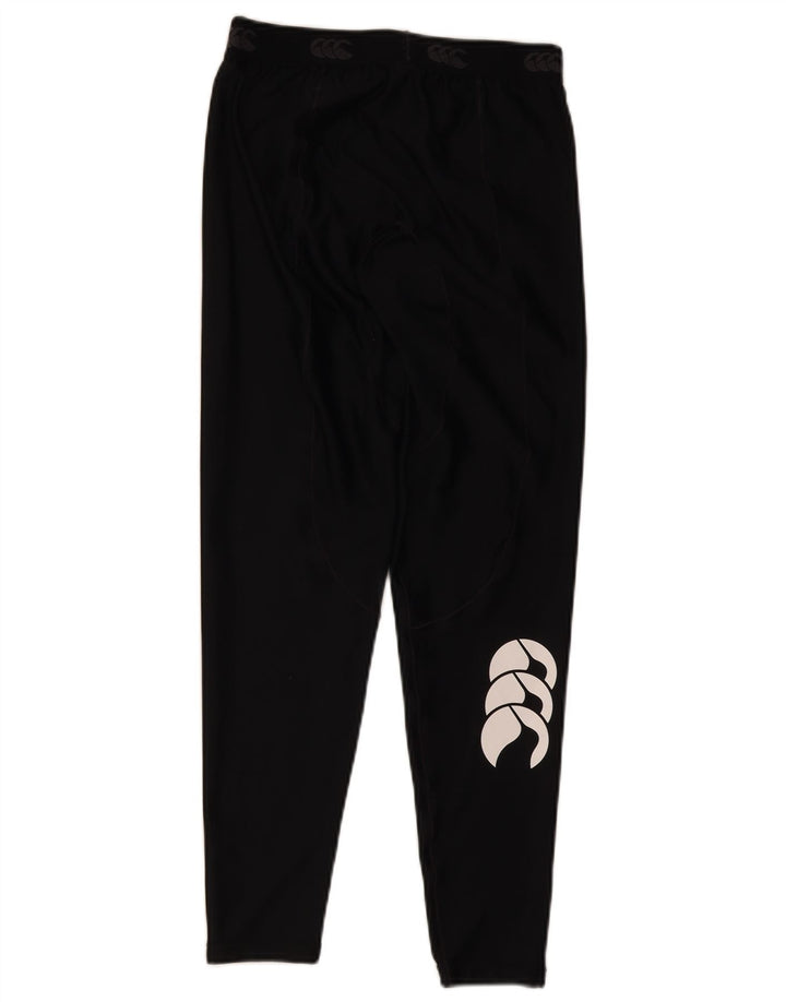 Leggings grafici da uomo Canterbury poliestere nero medio