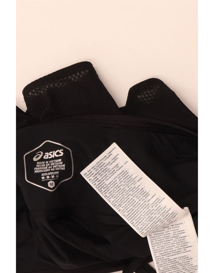 Pantaloncini sportivi da donna Asics UK 12 medio nero poliestere