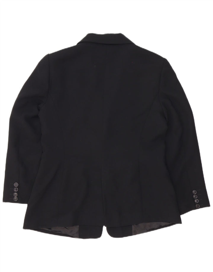Giacca blazer a 2 bottoni da donna Zara EU 44 XL poliestere nero