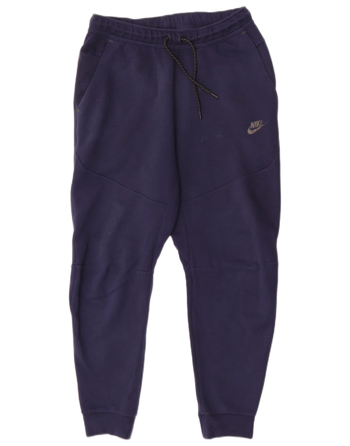 Pantaloni da tuta da uomo Nike Joggers medio cotone blu navy