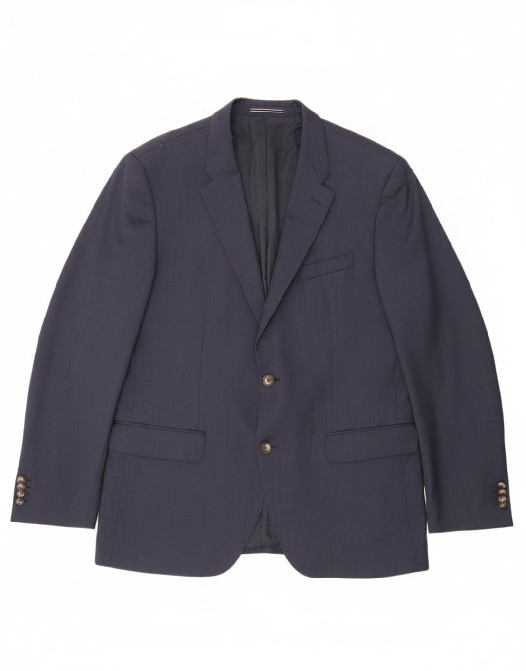Giacca blazer a 2 bottoni sartoriale da uomo Tommy Hilfiger IT 54 2XL Blu navy