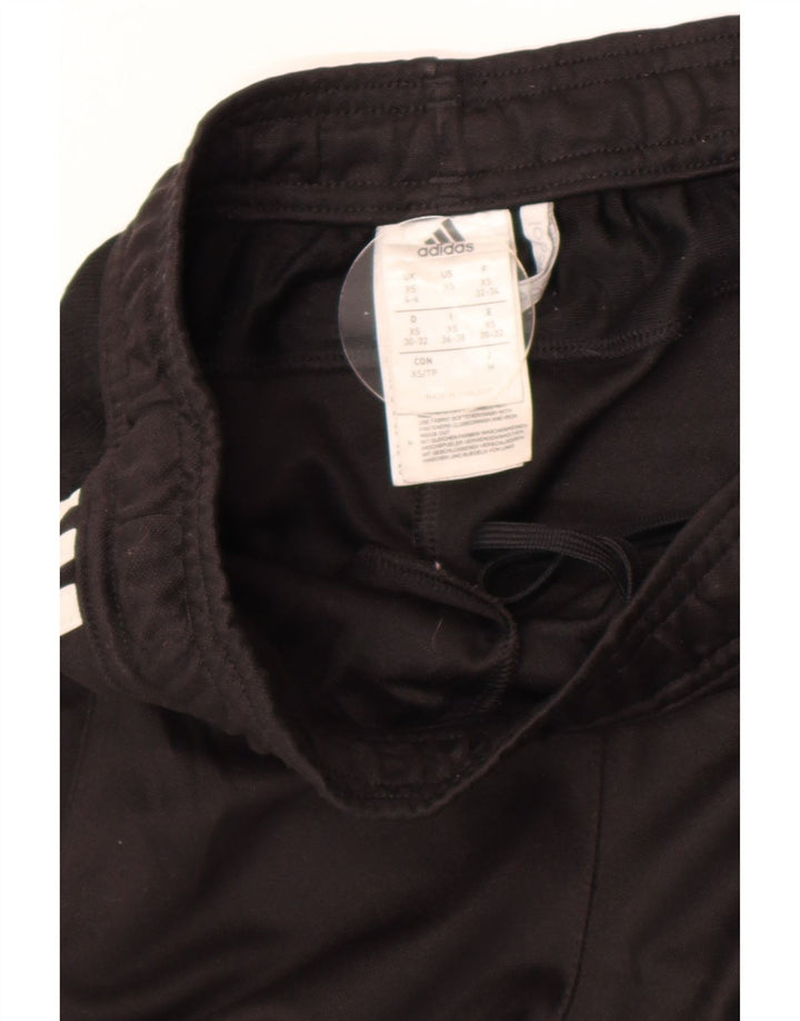 Pantaloni della tuta Adidas Climacool da donna UK 4/6 XS poliestere nero