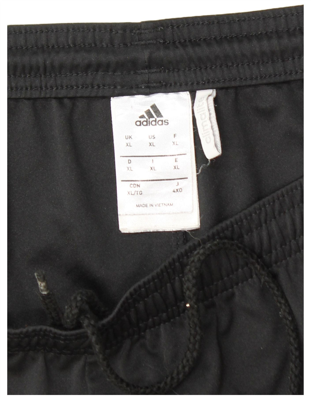 Pantaloncini sportivi Adidas Climalite da uomo XL poliestere nero