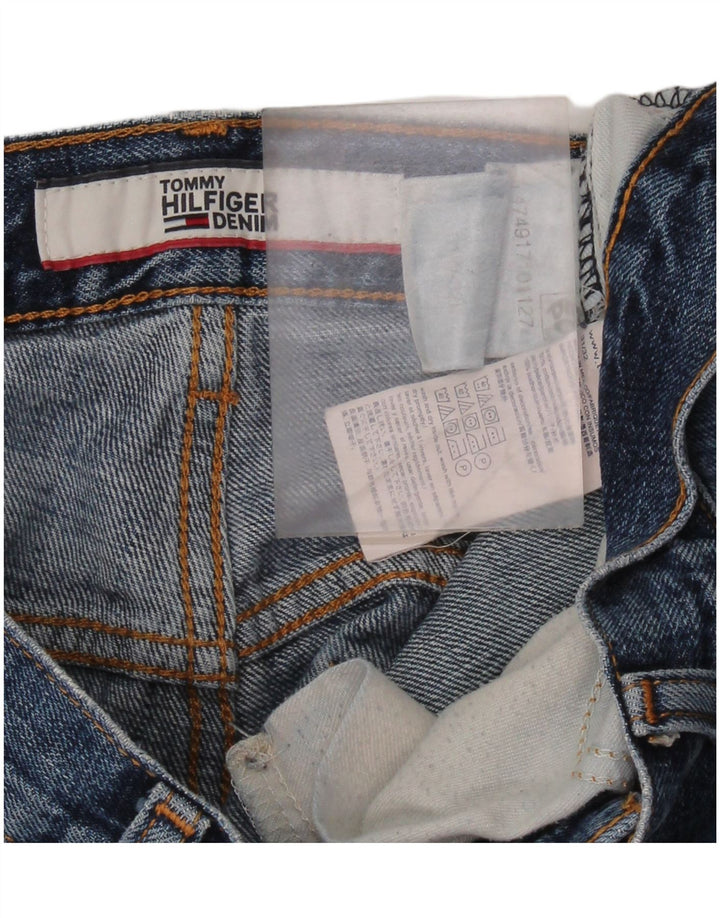 TOMMY HILFIGER Jeans dritti da uomo W31 L32 cotone blu