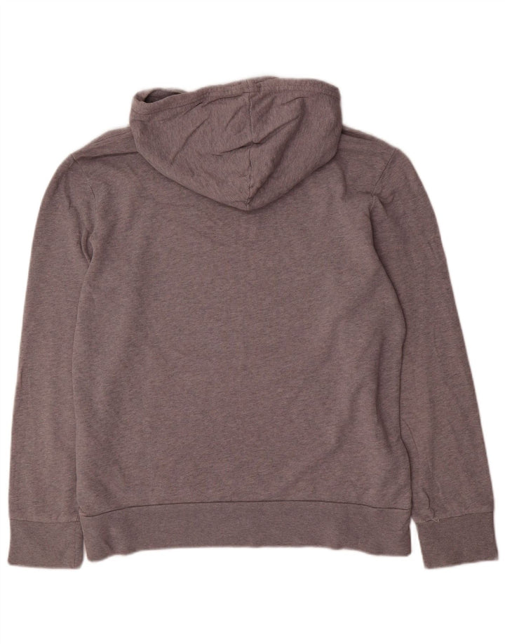 Maglione con cappuccio grafico da uomo Levi's in cotone grigio medio