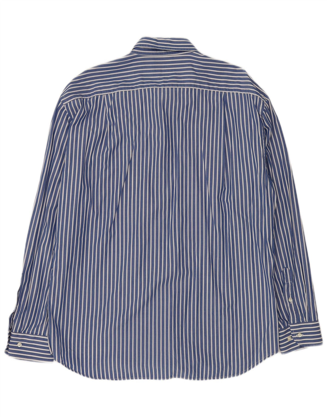 Camicia uomo ROCCOBAROCCO taglia 43 17 XL cotone a righe blu