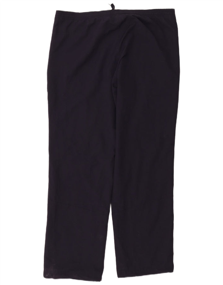 Pantaloni da tuta grafica da uomo Puma Large in poliestere blu navy