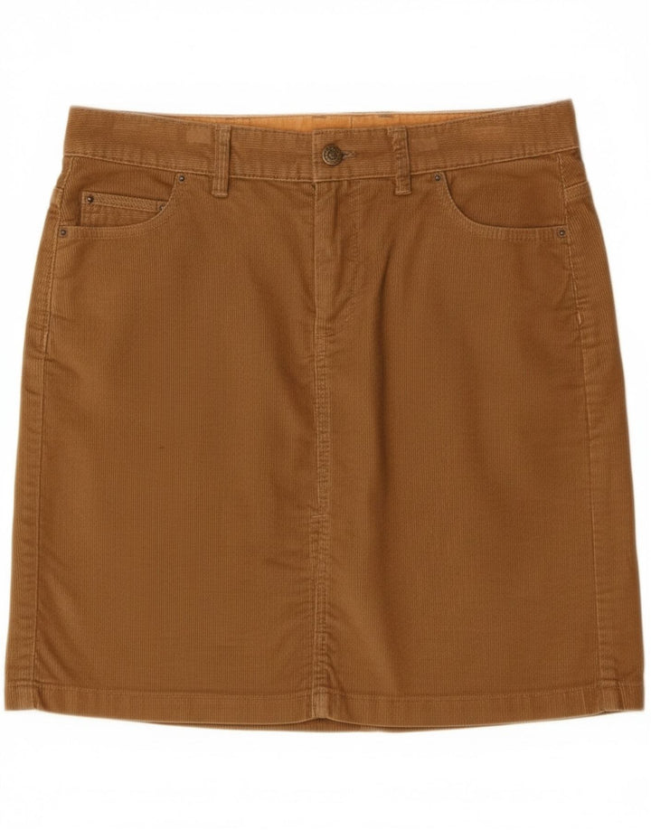 Gonna in velluto a coste da donna Timberland W29 cotone beige medio