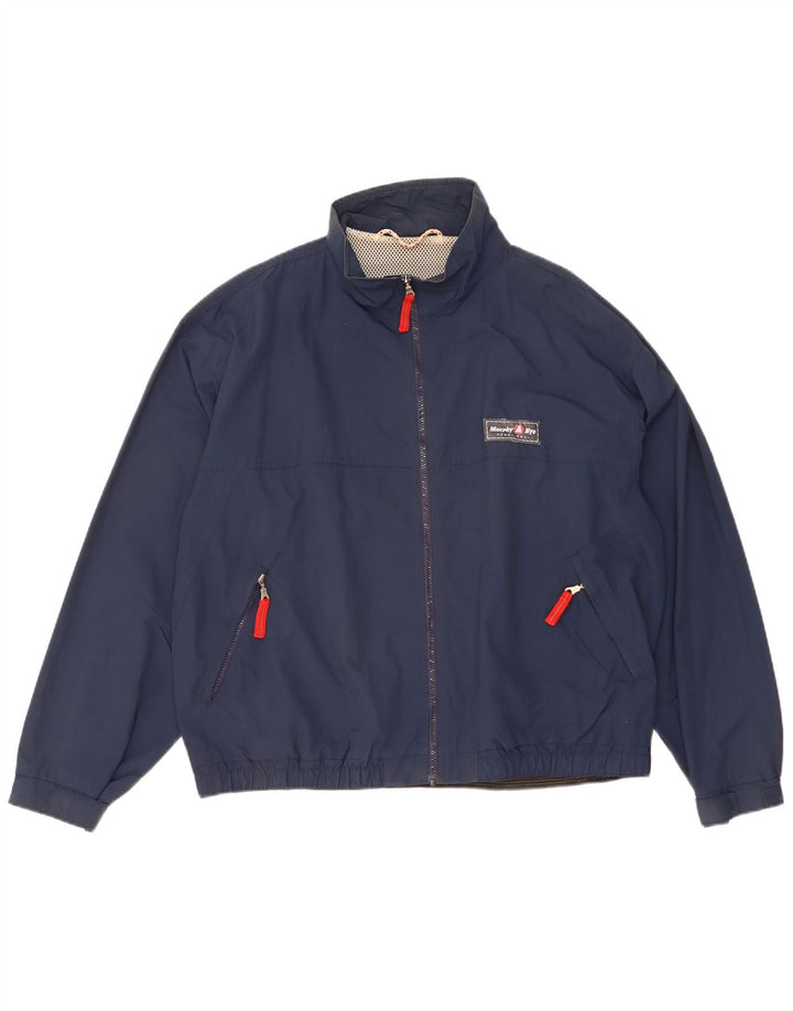Giacca antipioggia da uomo Murphy & Nye UK 44 2XL Poliammide blu navy