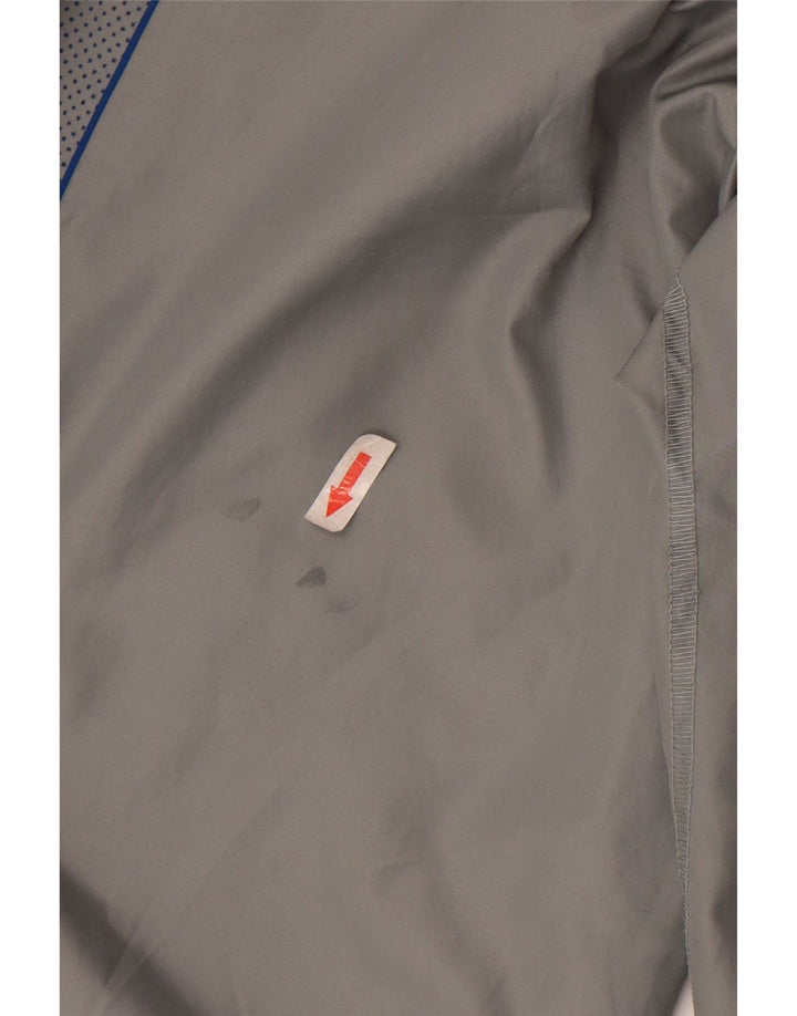 Pantaloni da tuta con grafica Nike da uomo, pantaloni da jogging, piccoli, in poliestere grigio