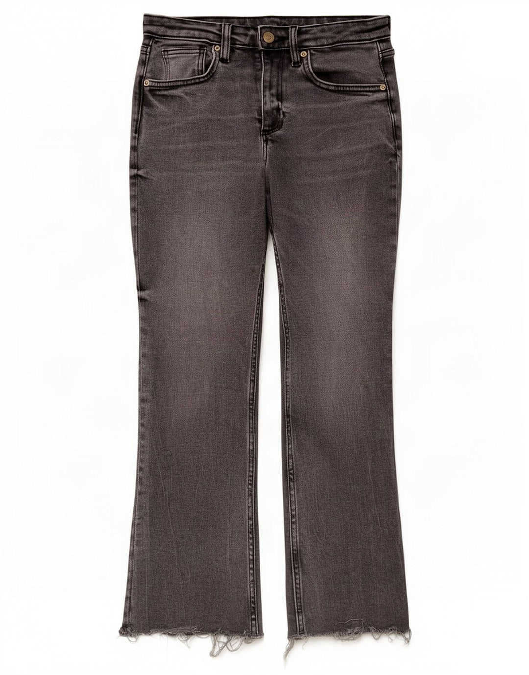 Jeans Bootcut da donna Zara EU 38 Small W28 L26 Cotone grigio