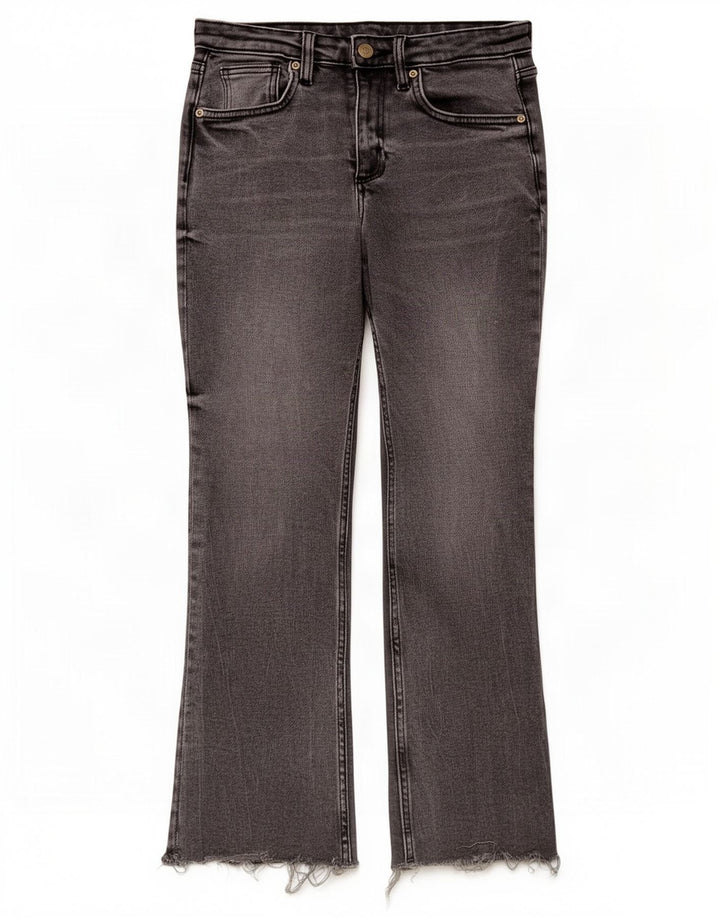 Jeans Bootcut da donna Zara EU 38 Small W28 L26 Cotone grigio