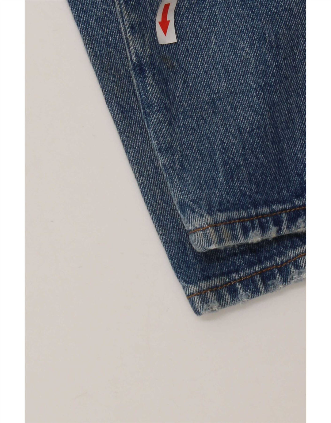 Jeans dritti effetto vissuto Levi's 501 da donna W28 L32 in cotone blu