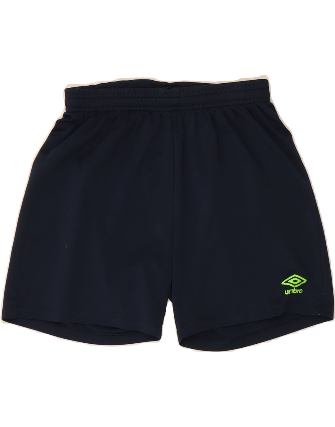 UMBRO Boys Sport Shorts 11-12 Years Large Navy Blue Vintage Umbro and Second-Hand Umbro from Messina Hembry 