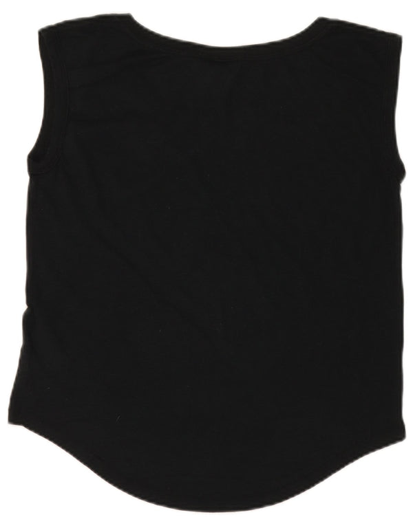 Canotta grafica Nike da donna UK 14 medio nero poliestere