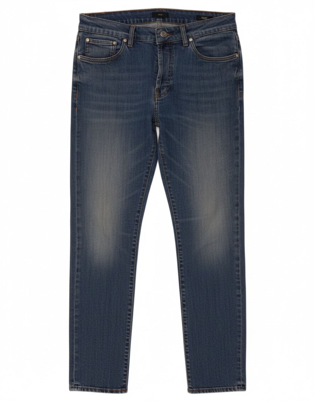 Jeans skinny Liu Jo da uomo Scott W33 L29 poliestere blu