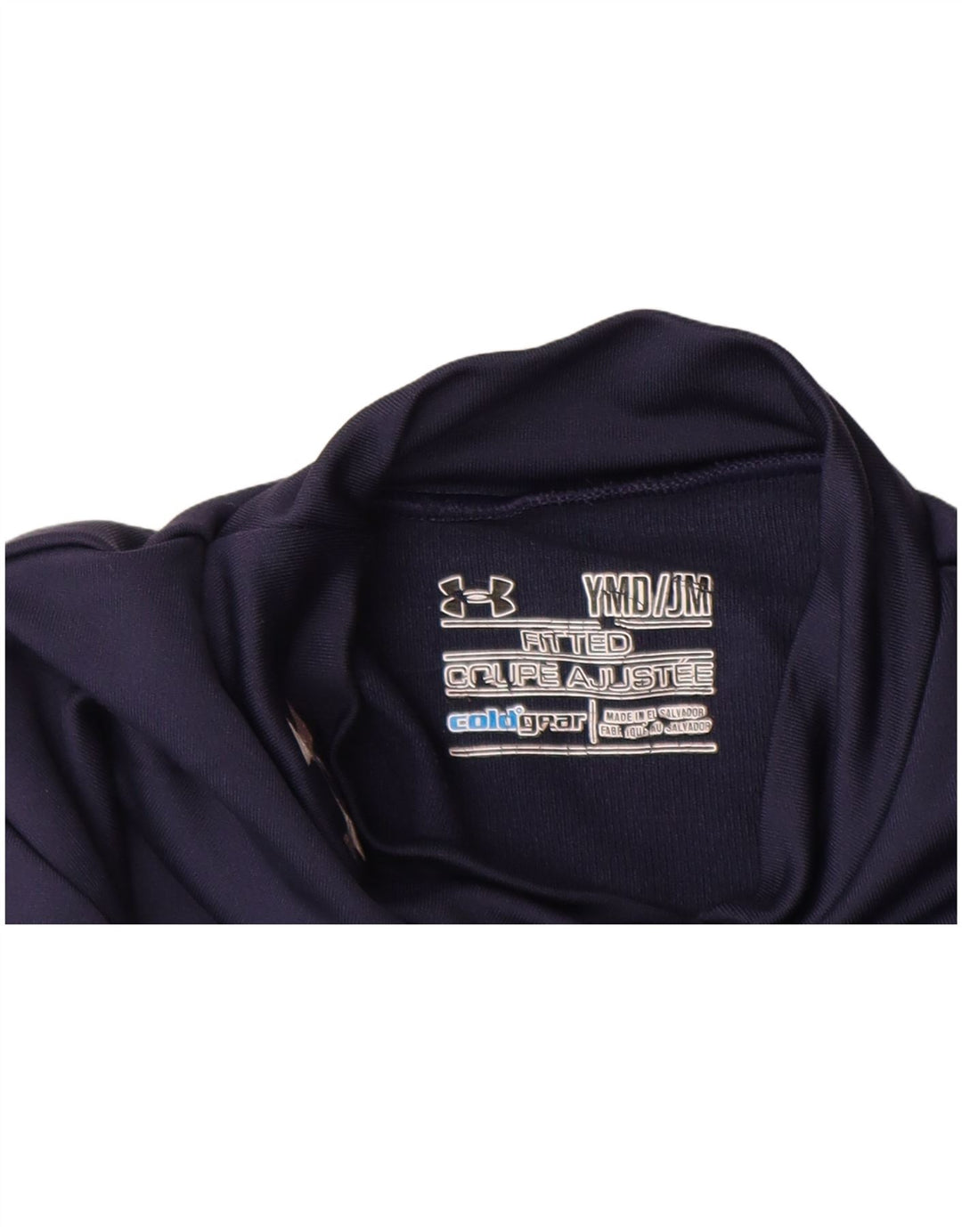 Maglia Cold Gear da bambino UNDER ARMOUR manica lunga 9-10 anni medio blu navy