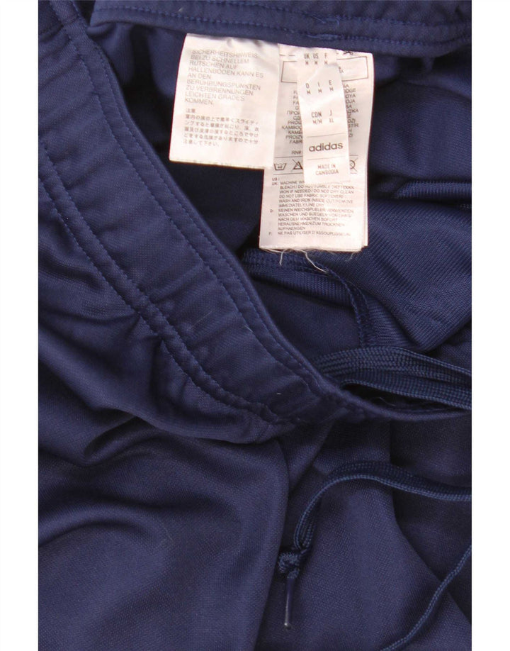 Pantaloni da tuta Adidas Aeroready da uomo medio poliestere blu navy